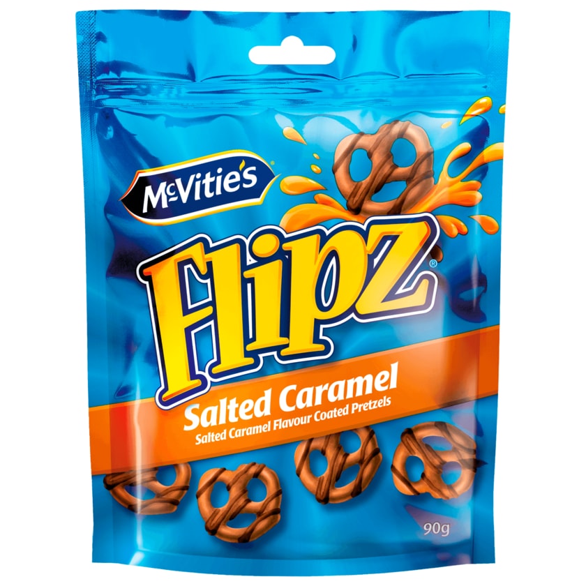 Mc Vities Flipz Salted Caramel 90g